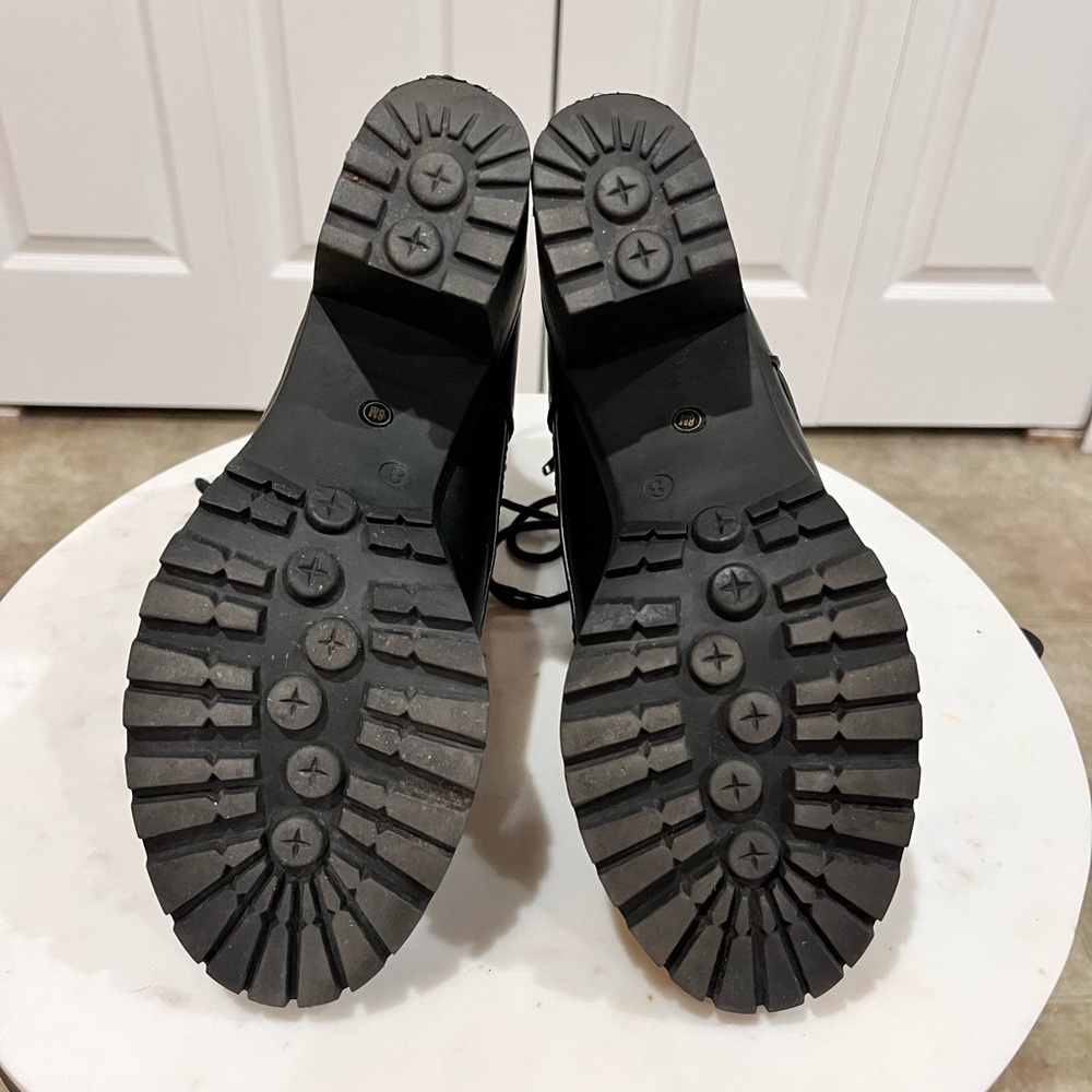 Steve Madden Compton black ankle boots 8 - Picture 3 of 9